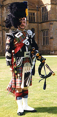 Pipe Major Steve Duffy